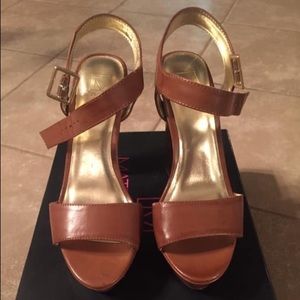 Material Girl platform heels